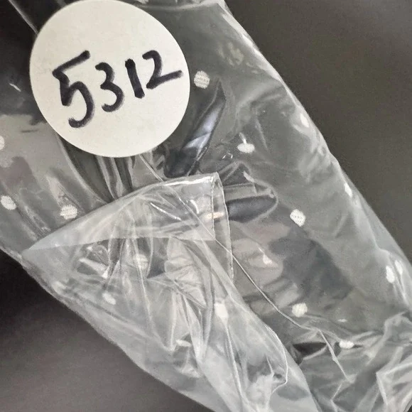 Y2K EXPRESS Kimono Dress S/M Sheer Polka Dot Parisian French Effortless 12/2009 - Picture 14 of 14